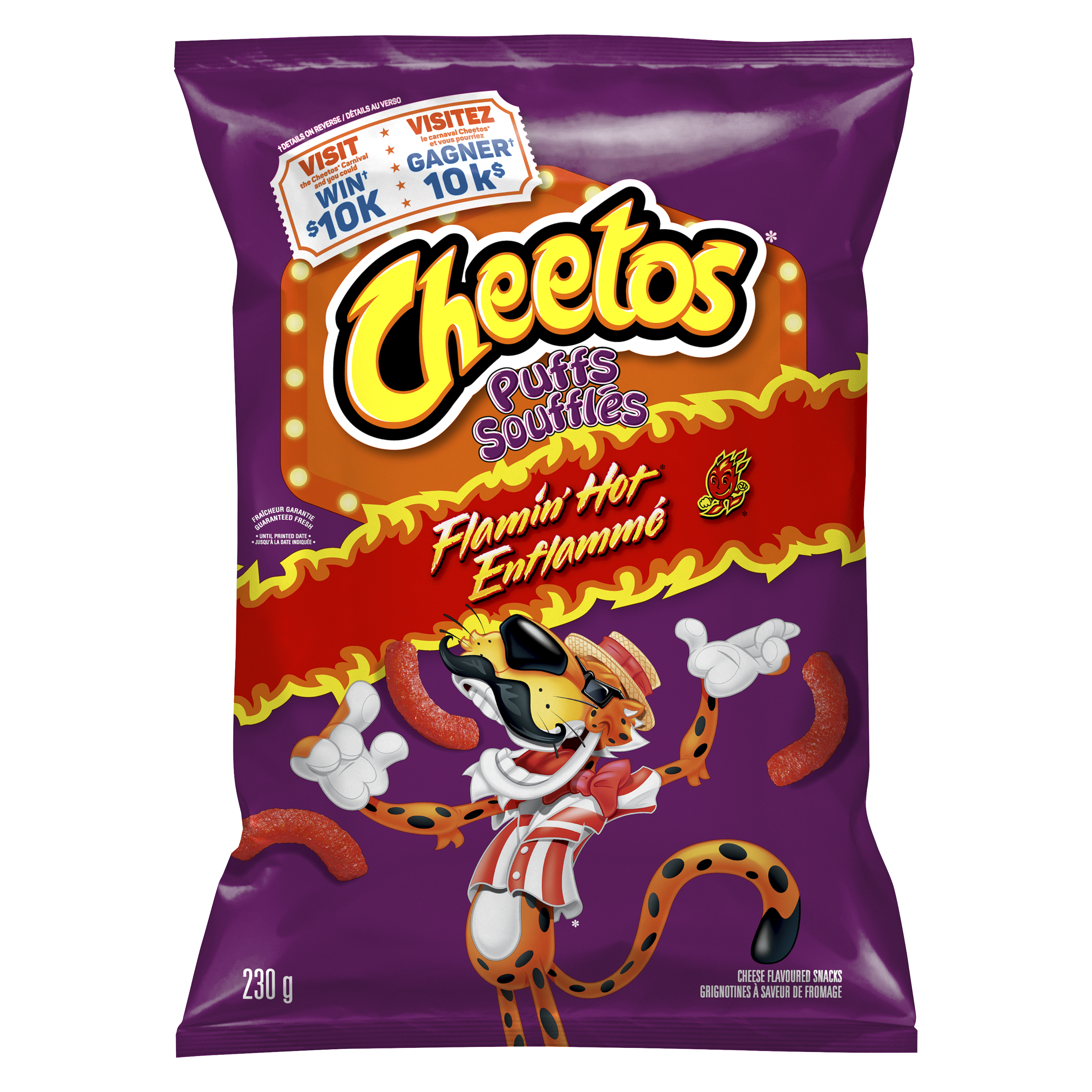 CHEETOS PUFFS FLAMIN HOT